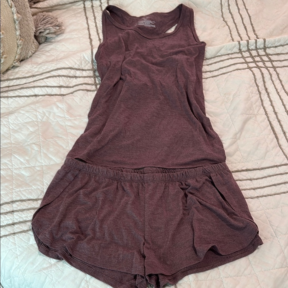 Women's Purple Intimate Sleepwear Set